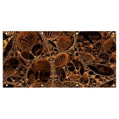 Fractal Render 3d Honeycomb Banner And Sign 8  X 4 