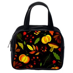 Pumpkin Fall Autumn October Classic Handbag (one Side) by Wegoenart