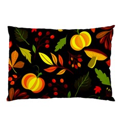 Pumpkin Fall Autumn October Pillow Case (two Sides) by Wegoenart