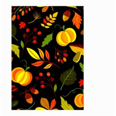 Pumpkin Fall Autumn October Small Garden Flag (two Sides) by Wegoenart