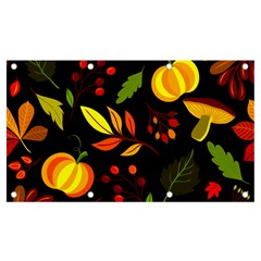 Pumpkin Fall Autumn October Banner And Sign 7  X 4 