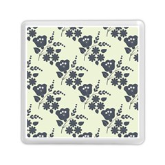 Floral Flower Flowers Roses Rose Wallpaper Floral Memory Card Reader (square) by Wegoenart