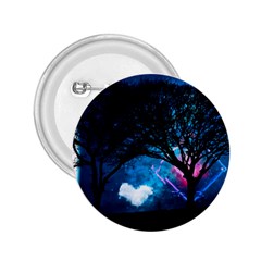 Tree Trees Surreal Universe Silhouette 2 25  Buttons by Wegoenart