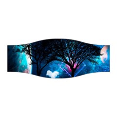 Tree Trees Surreal Universe Silhouette Stretchable Headband by Wegoenart