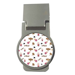 Children Wallpaper Background Money Clips (round)  by Wegoenart