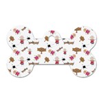 Children Wallpaper Background Dog Tag Bone (One Side) Front