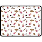 Children Wallpaper Background Fleece Blanket (Large)  80 x60  Blanket Front