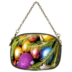 Background Of Christmas Decoration Chain Purse (one Side) by artworkshop