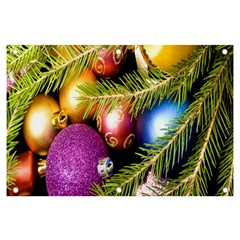 Background Of Christmas Decoration Banner And Sign 6  X 4  by artworkshop