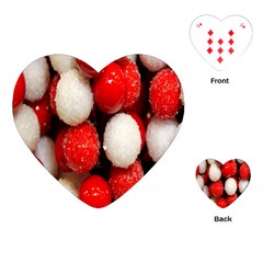 Beads Playing Cards Single Design (heart)