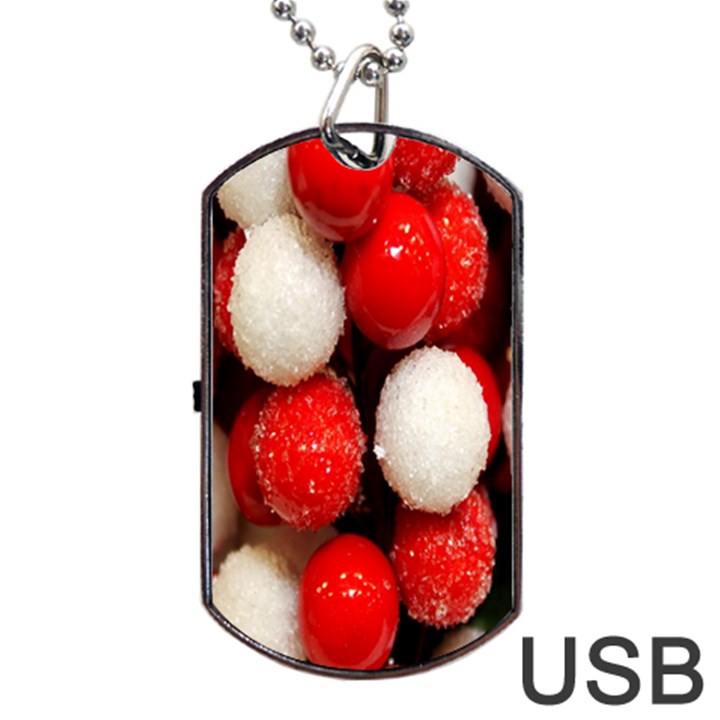 Beads Dog Tag USB Flash (Two Sides)