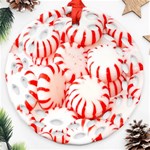 Candy Round Filigree Ornament (Two Sides) Front