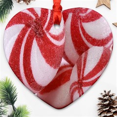 Christmas Candy Ornament (heart) by artworkshop