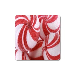 Christmas Candy Square Magnet by artworkshop