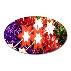 Christmas Decoration 3 Oval Magnet by artworkshop