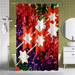 Christmas Decoration 3 Shower Curtain 48  X 72  (small)  by artworkshop