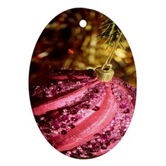 Christmas Decoration 4 Ornament (oval) by artworkshop