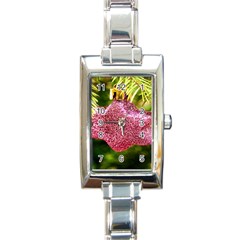 Christmas Decoration 6 Rectangle Italian Charm Watch by artworkshop