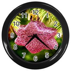 Christmas Decoration 6 Wall Clock (black) by artworkshop