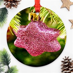 Christmas Decoration 6 Round Ornament (two Sides)