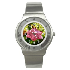 Christmas Decoration 6 Stainless Steel Watch by artworkshop