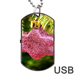 Christmas Decoration 6 Dog Tag Usb Flash (one Side) by artworkshop