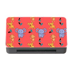 Elephant Cartoon Animal Monkey Memory Card Reader With Cf by Wegoenart