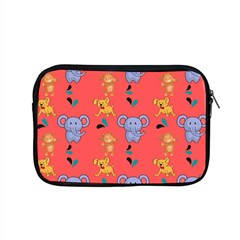 Elephant Cartoon Animal Monkey Apple Macbook Pro 15  Zipper Case by Wegoenart