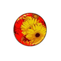 Flower Daisies Bloom Blossom Hat Clip Ball Marker (10 Pack) by Wegoenart