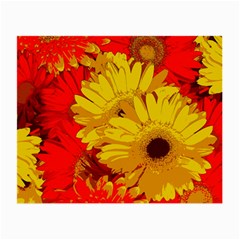 Flower Daisies Bloom Blossom Small Glasses Cloth by Wegoenart