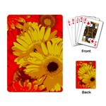 Flower Daisies Bloom Blossom Playing Cards Single Design (Rectangle) Back