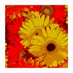 Flower Daisies Bloom Blossom Medium Glasses Cloth (2 Sides) by Wegoenart