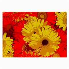 Flower Daisies Bloom Blossom Large Glasses Cloth by Wegoenart