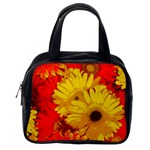 Flower Daisies Bloom Blossom Classic Handbag (Two Sides) Back