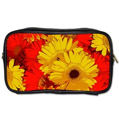 Flower Daisies Bloom Blossom Toiletries Bag (one Side) by Wegoenart