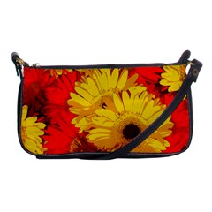 Flower Daisies Bloom Blossom Shoulder Clutch Bag by Wegoenart