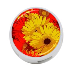 Flower Daisies Bloom Blossom 4-port Usb Hub (one Side) by Wegoenart