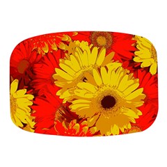 Flower Daisies Bloom Blossom Mini Square Pill Box by Wegoenart