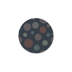 Background Pattern Wallpaper Golf Ball Marker (4 Pack) by Wegoenart