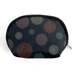 Background Pattern Wallpaper Accessory Pouch (medium) by Wegoenart