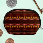 Geometric Pattern Diamond Art Pattern Accessory Pouch (Medium) Front