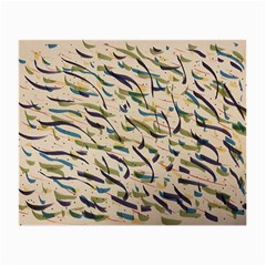 Abstract Pattern Freestyle Painting Small Glasses Cloth by Wegoenart