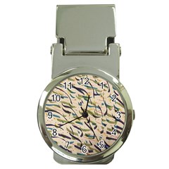 Abstract Pattern Freestyle Painting Money Clip Watches by Wegoenart