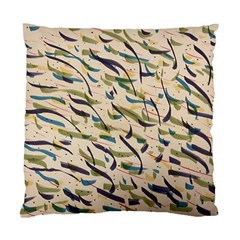 Abstract Pattern Freestyle Painting Standard Cushion Case (two Sides)