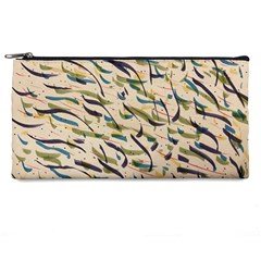 Abstract Pattern Freestyle Painting Pencil Case by Wegoenart