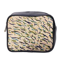 Abstract Pattern Freestyle Painting Mini Toiletries Bag (two Sides) by Wegoenart