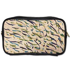 Abstract Pattern Freestyle Painting Toiletries Bag (two Sides) by Wegoenart