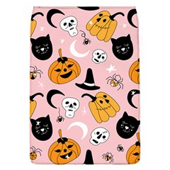 Pumpkin Cat Pattern Skull Removable Flap Cover (l) by Wegoenart