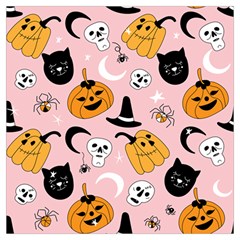 Pumpkin Cat Pattern Skull Lightweight Scarf 