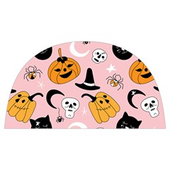 Pumpkin Cat Pattern Skull Anti Scalding Pot Cap by Wegoenart